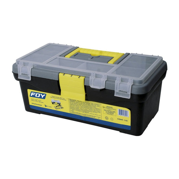 Caja Portaherramientas Plástica y Organizador 12.5" Foy 143200 - 1
