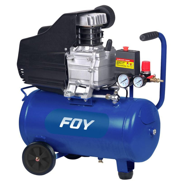 Compresor de Aire Eléctrico Lubricado 40 L 2 HP 120 V Foy CMP340 - 1