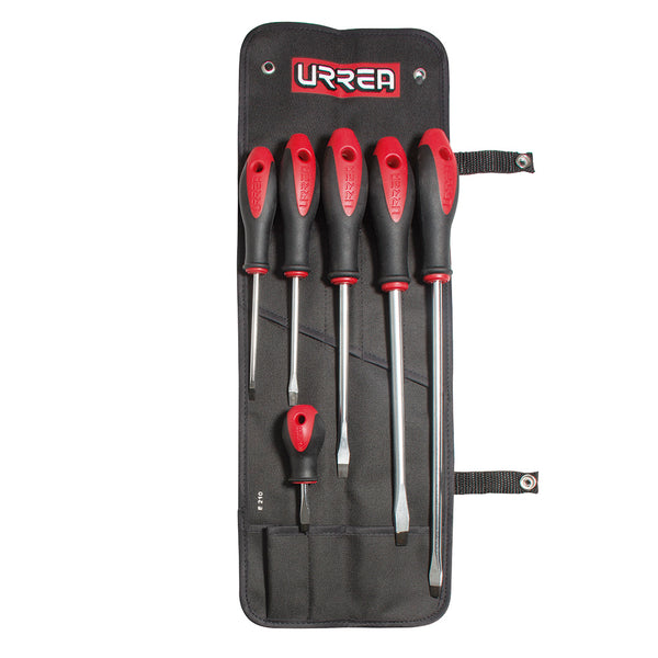 Juego de 6 Destornilladores Bimaterial Combinado Urrea 8600B - 1
