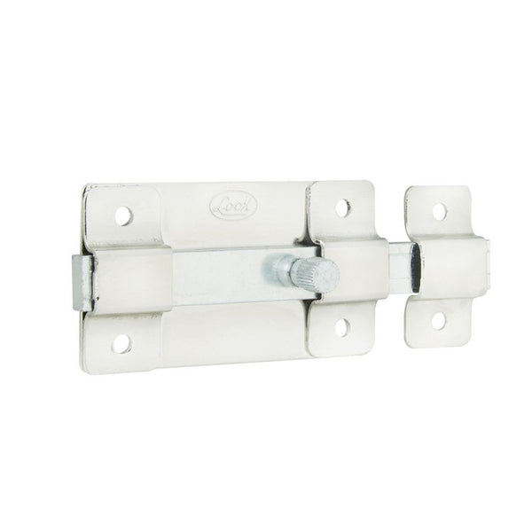 Pasador de Sobreponer 12 cm Níquel Satinado Lock L038NIB - 1