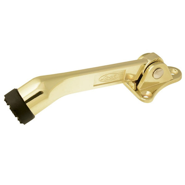 Fija Puerta Tipo Palanca Latón Brillante Lock L059LBB - 1