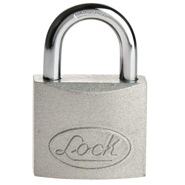 Candado Acero Corto Llave Estándar 38mm Cromo Satinado Lock L22S38EACB - 1