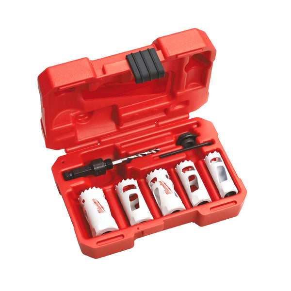 Juego de Brocas Sierras Bimetalicas 9 Piezas Milwaukee QMW924006 - 1