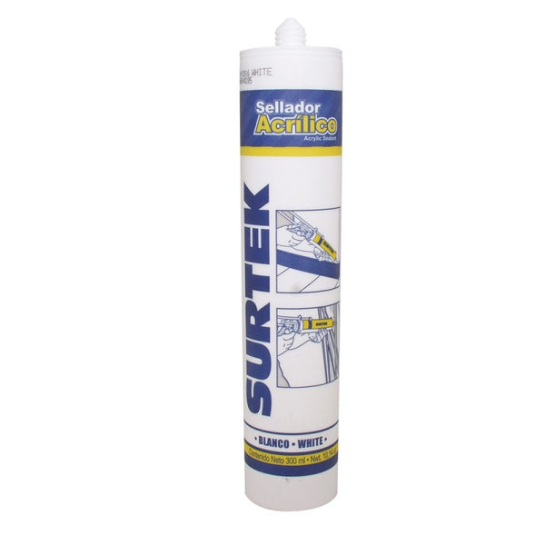 Sellador Acrílico Blanco 280ml Surtek 113505 - 1