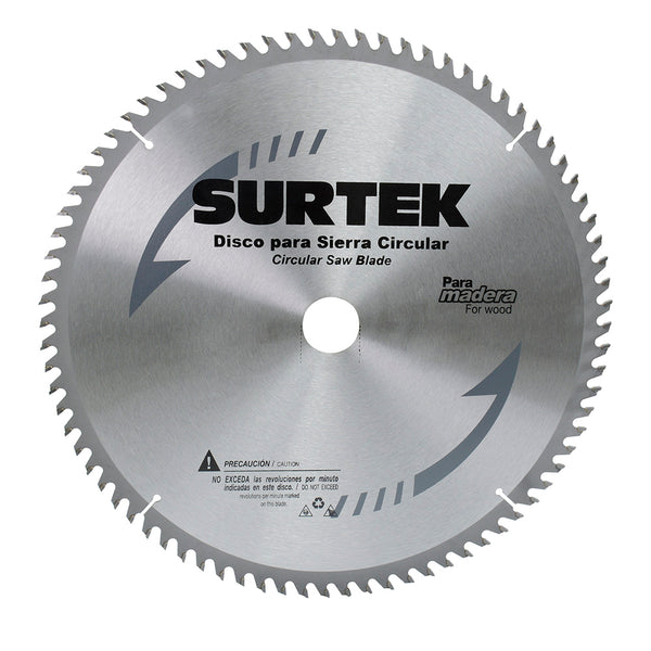 Disco para Sierra Circular 8-1/4″ 24 Dientes Surtek 120610 - 1