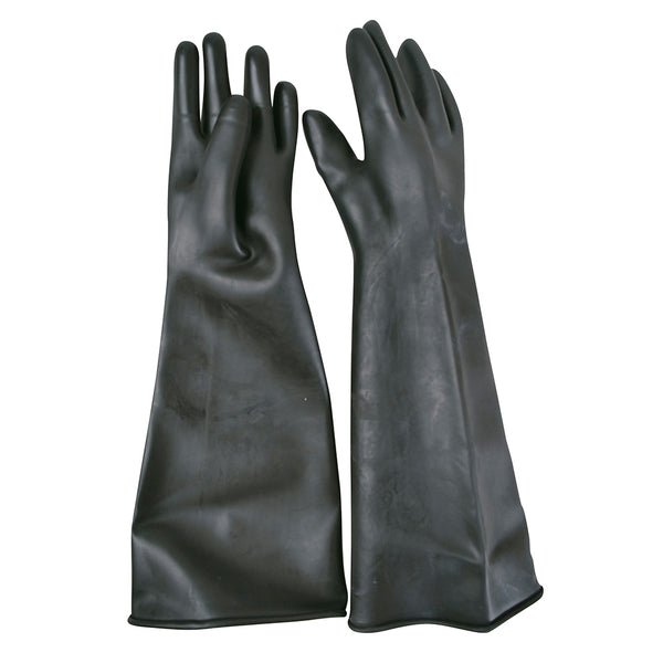 Guantes de Látex Uso Industrial Talla Mediana Surtek 137398 - 1