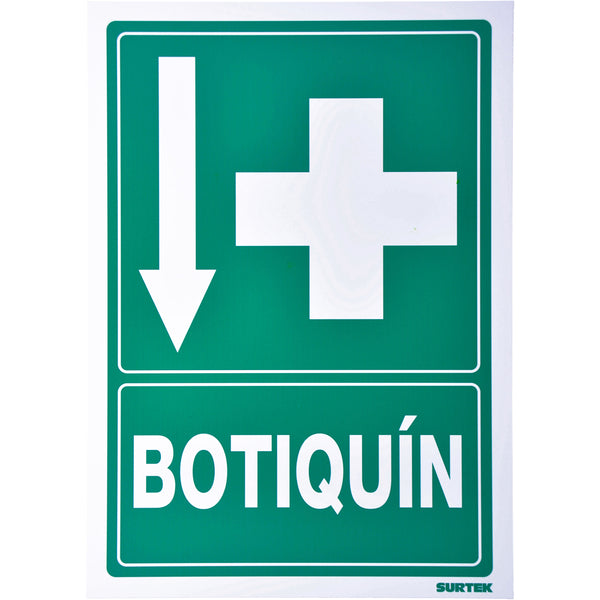Señal de Botiquín Surtek SES9 - 1