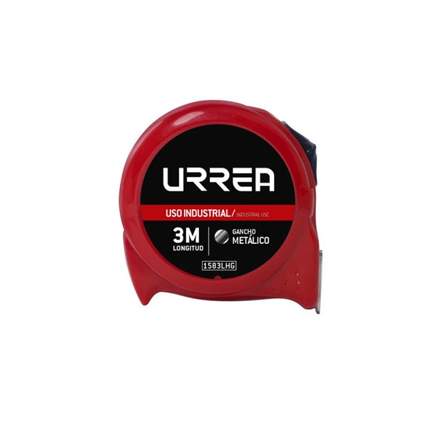 Flexómetro Uso Industrial 3mx19mm Urrea 1583LHG - 1