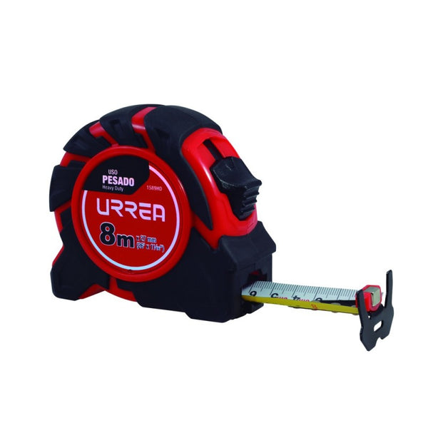 Flexómetro Heavy Duty 8m x 27mm Urrea 1589HD - 1