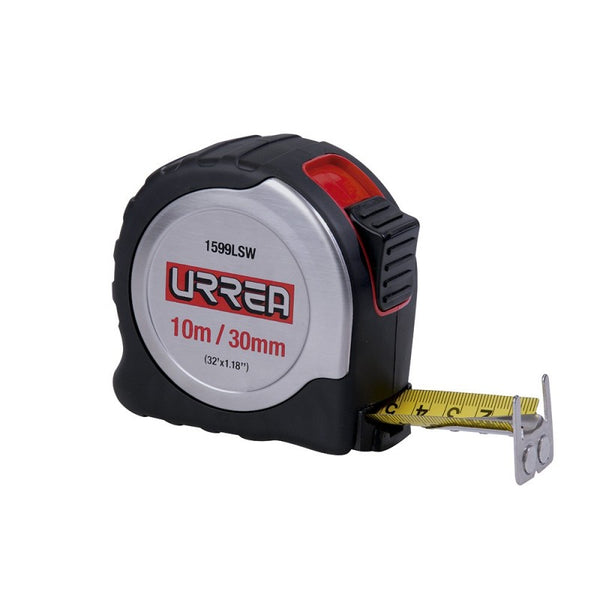 Flexómetro de Acero Inoxidable 5m x 30 mm Urrea 1595LSW - 1