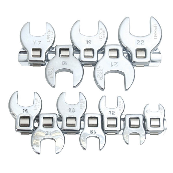 Juego de 12 Llaves Pata de Cuervo Métricas Urrea 4900-12M - 1