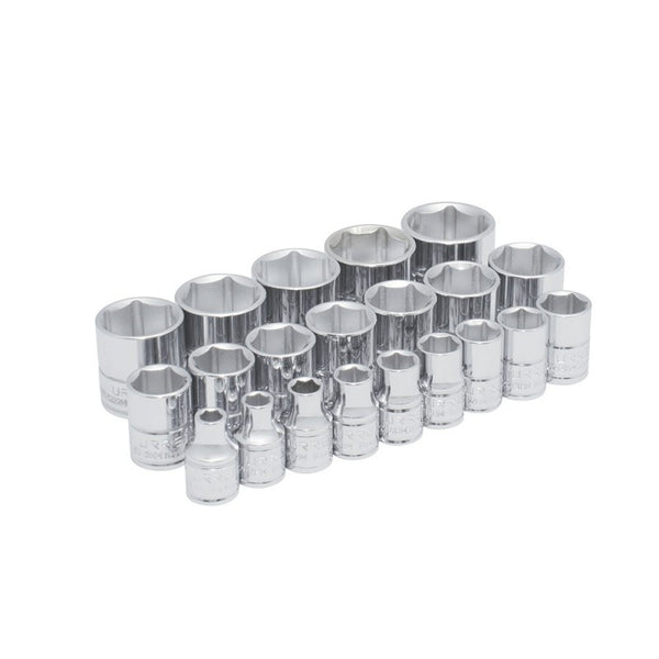 Juego de 21 Dados Métricos 3/8" 6 Puntas Urrea 52211 - 1