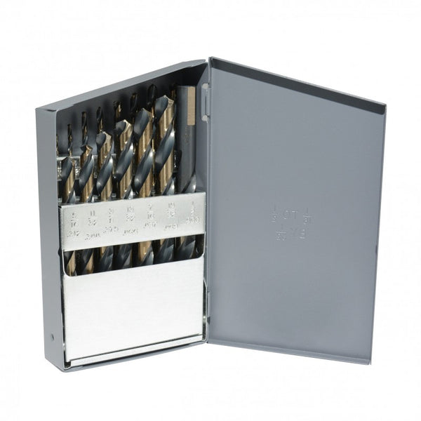 Juego de 15 Brocas de Acero de Alta Velocidad Premium 1/16" -1/2" Urrea H5115 - 1