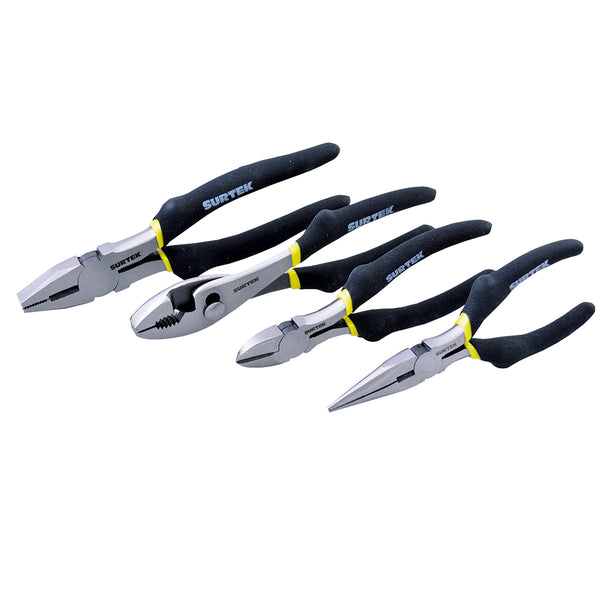 Juego 4 Pinzas para Electricista Surtek P04 - 1