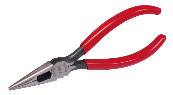 Pinza para Electricista con Mango Rubber Grip de 6-1/4" Punta Conica Corte Lateral Urrea 226GS - 1