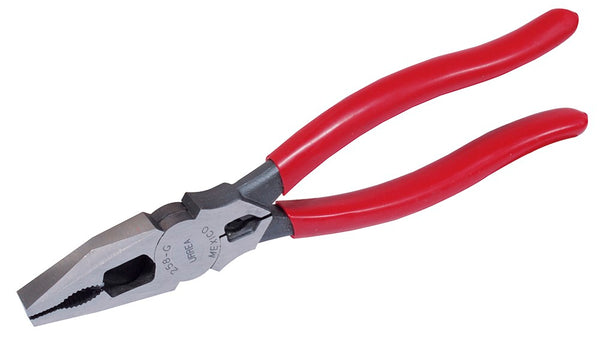 Pinza para Electricista con Mango Rubber Grip de 8-17/32" Universal Corte Lateral Quijadas Urrea 258G - 1
