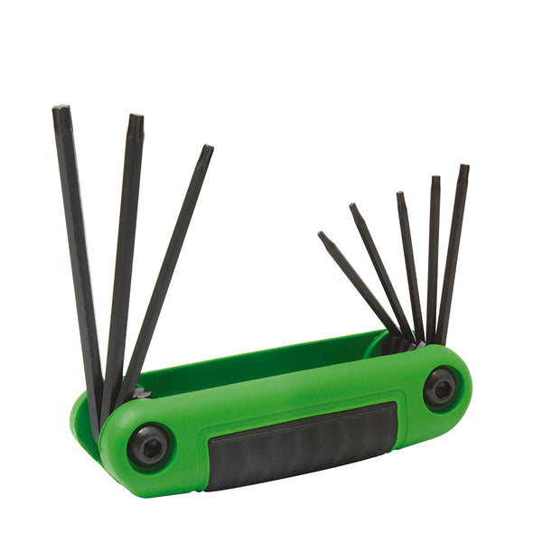 Juego de 8 Llaves Torx Tipo Navaja T6-T25 Urrea 4976TX - 1