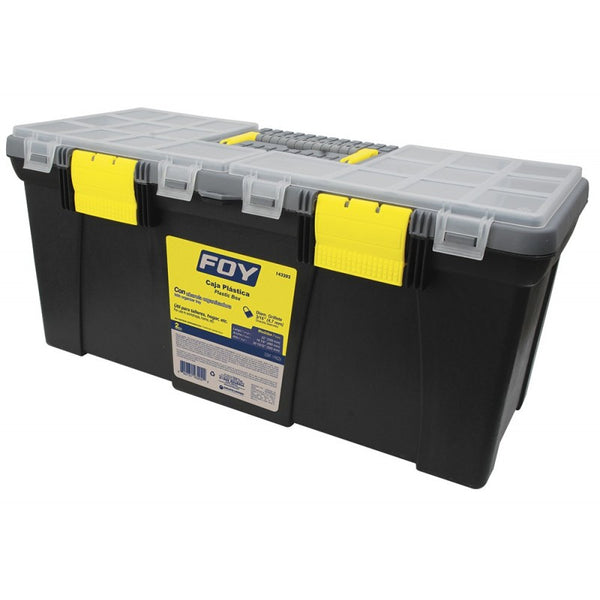Caja Portaherramientas Plástica y Organizador 22" Foy 143202 - 1