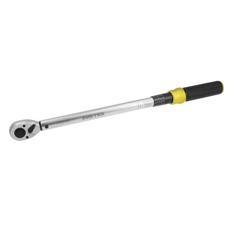 Torquímetro de Trueno Escala Dual Cuadro de 1/2" 30-162 ft-lb  (40-220 Nm) Surtek 512D