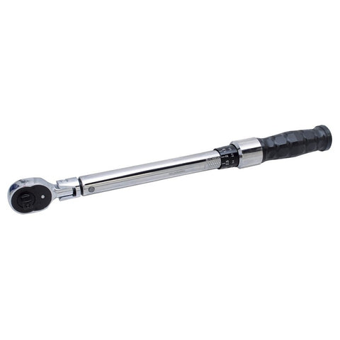 Torquímetro de Trueno Escala Dual Cabeza Flexible Cuadro de 3/8" 10-80 ft-lb (16-105 Nm) Urrea 6007