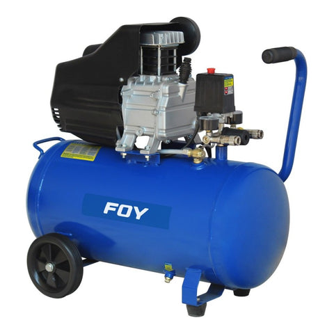 Compresor de Aire Eléctrico Lubricado 40L 1.5HP 127V Foy COMP340
