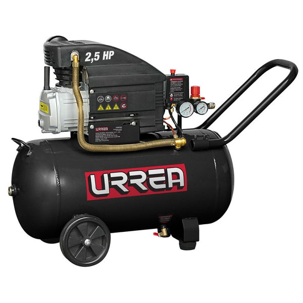 Compresor de Aire Eléctrico Lubricado 50L 2.5HP 120V Urrea COMP850 - 1