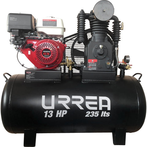 Compresor de Aire Eléctrico a Gasolina 235L 13HP Urrea COMP9235A
