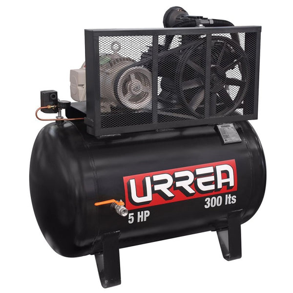 Compresor de Aire Eléctrico de Banda 300L 5HP 220V - 440V Urrea COMP9503 - 1