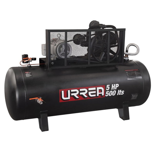 Compresor de Aire Eléctrico de Banda 500L 5HP 220V - 440V Urrea COMP9505 - 1