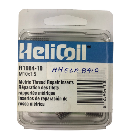 Insertos de Reparacion de Rosca Metrica M10x1.5 Helicoil HHELR8410
