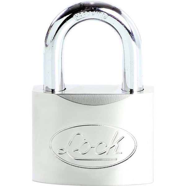 Candado Cuerpo de Aluminio 50 mm con Gancho Corto Lock 46CA - 1