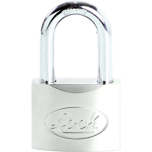 Candado Cuerpo de Aluminio 30 mm con Gancho Largo Lock 48CA - 1