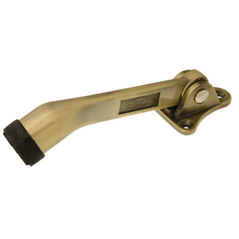 Fija Puerta Tipo Palanca Latón Antiguo Lock L059LAB