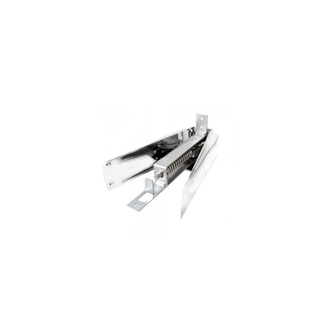 Bisagra de Piso Tipo Vaivén 9 1/2" Cromo Brillante Lock L1500CB