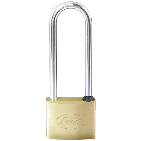 Candado de Latón Extra Largo Llave Estándar 40mm Lock L20X40EB