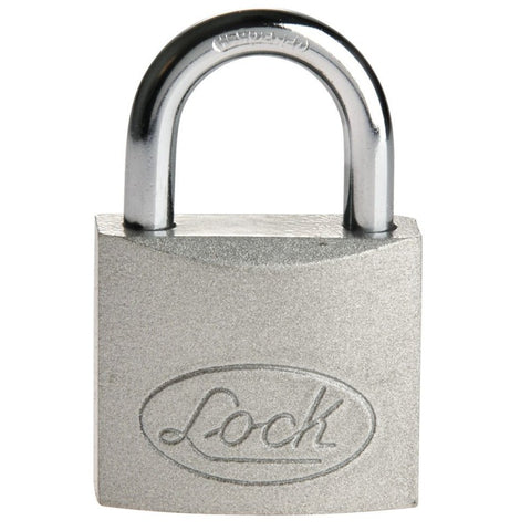 Candado de Acero Largo Llave Estándar 38mm en Caja Lock L22L38A