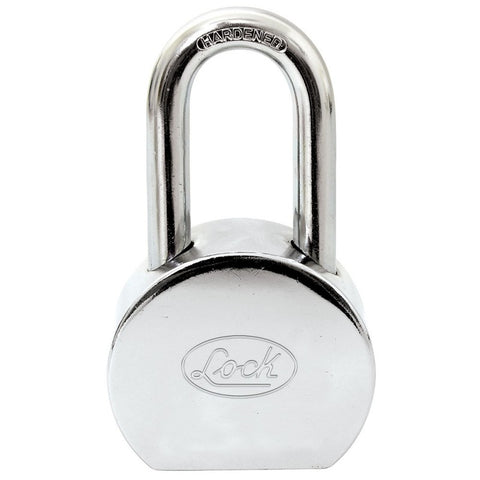 Candado de Acero Largo Redondo Llave Estándar 65mm Lock L22L65EACB