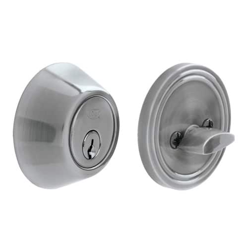 Cerrojo Grado 3 Sencillo Niquel Satinado Lock L4710B - 1