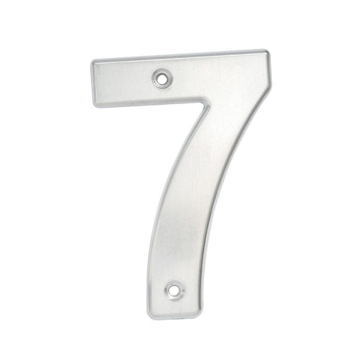 Número 7 Bold 4" Níquel Satinado Lock L607C