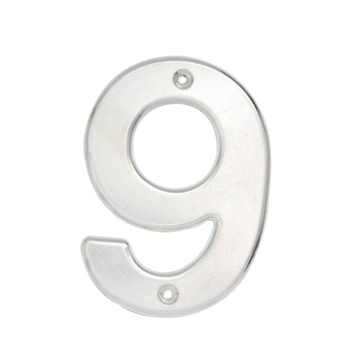 Número 9 Bold 4" Níquel Satinado Lock L609C