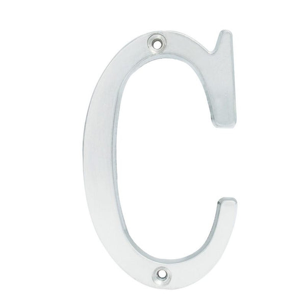 Letra C Slim 4" Níquel Satinado Lock L701CCS - 1