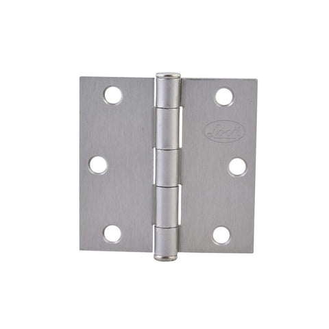 Bisagra Cuadrada Perno Suelto de Acero Níquel Satinado 2.5" x 2.5" Lock LBC25NS