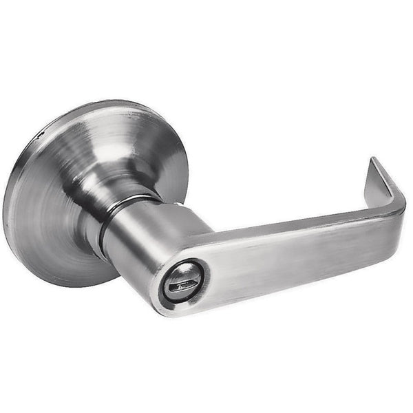 Manija Tubular Whistler Baño Níquel Satinado Lock LW730B - 1