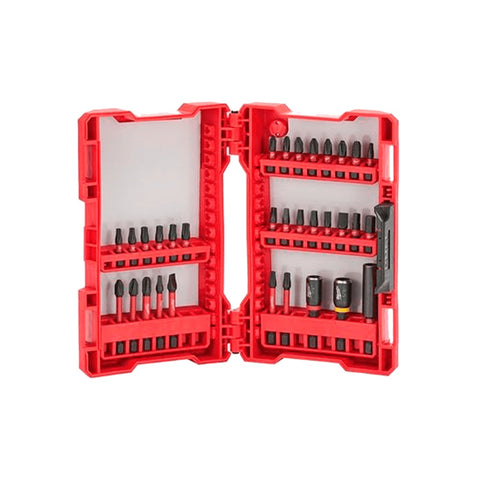 Juego de 32 Puntas de Destornillador SHOCKWAVE Milwaukee QMW24004