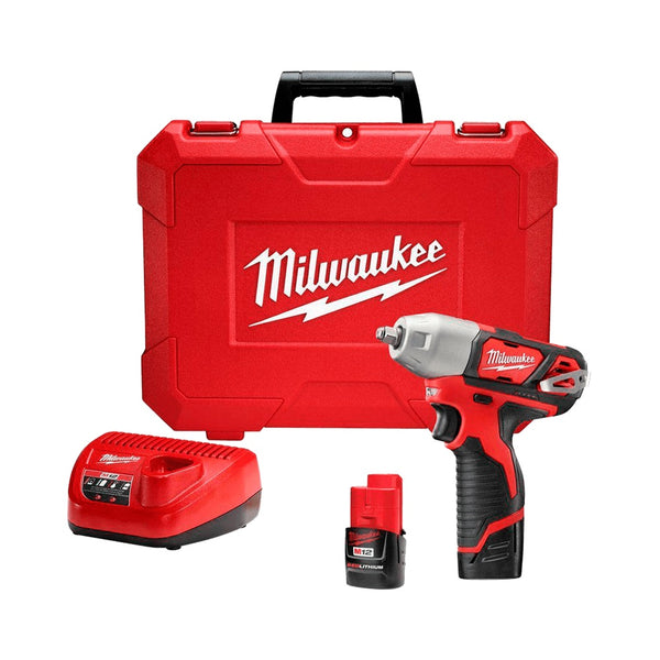 Llave de Impacto 1/4" Inalambrico M12 Milwaukee QMW246222 - 1