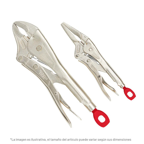 Alicates Ajustables de Bloqueo 2 Piezas Milwaukee QMW48223602