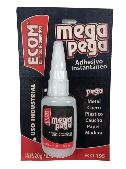 Adhesivo Instantaneo Industrial 20g ECOM HQEC195