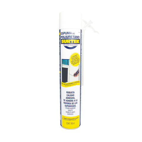 Espuma de Poliuretano Uso Industrial 750 ml Surtek 113502