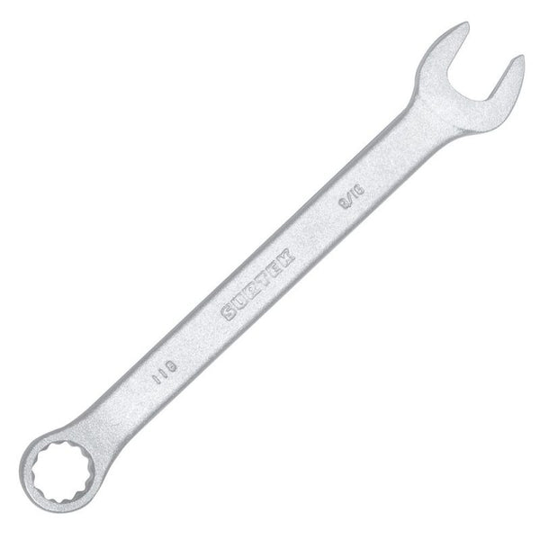 Llave Combinada Satinada en Pulgadas 12 Puntas 9/16" Surtek 118 - 1