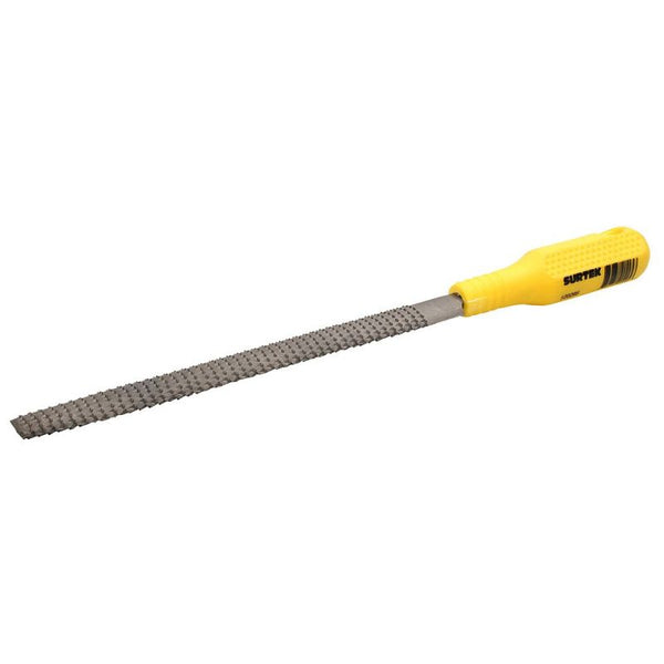 Lima Media Caña Escofina con Mango Plástico 8" Surtek 120295 - 1
